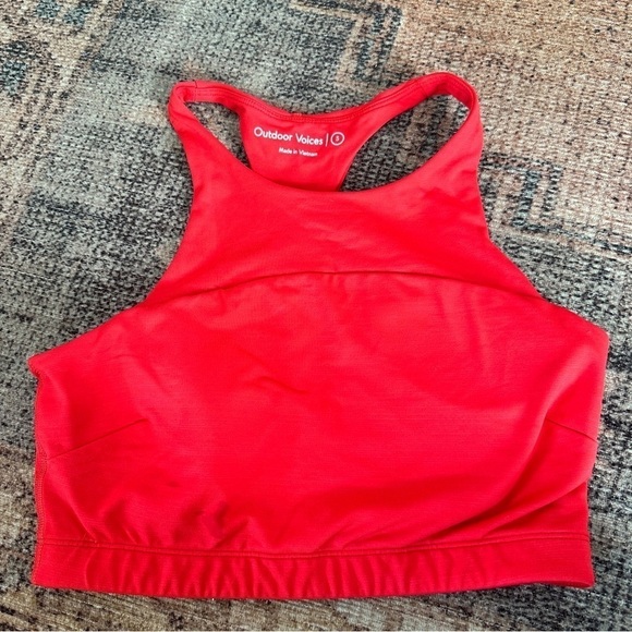Outdoor Voices Other - Outdoor Voices Red Sport Bra sz S